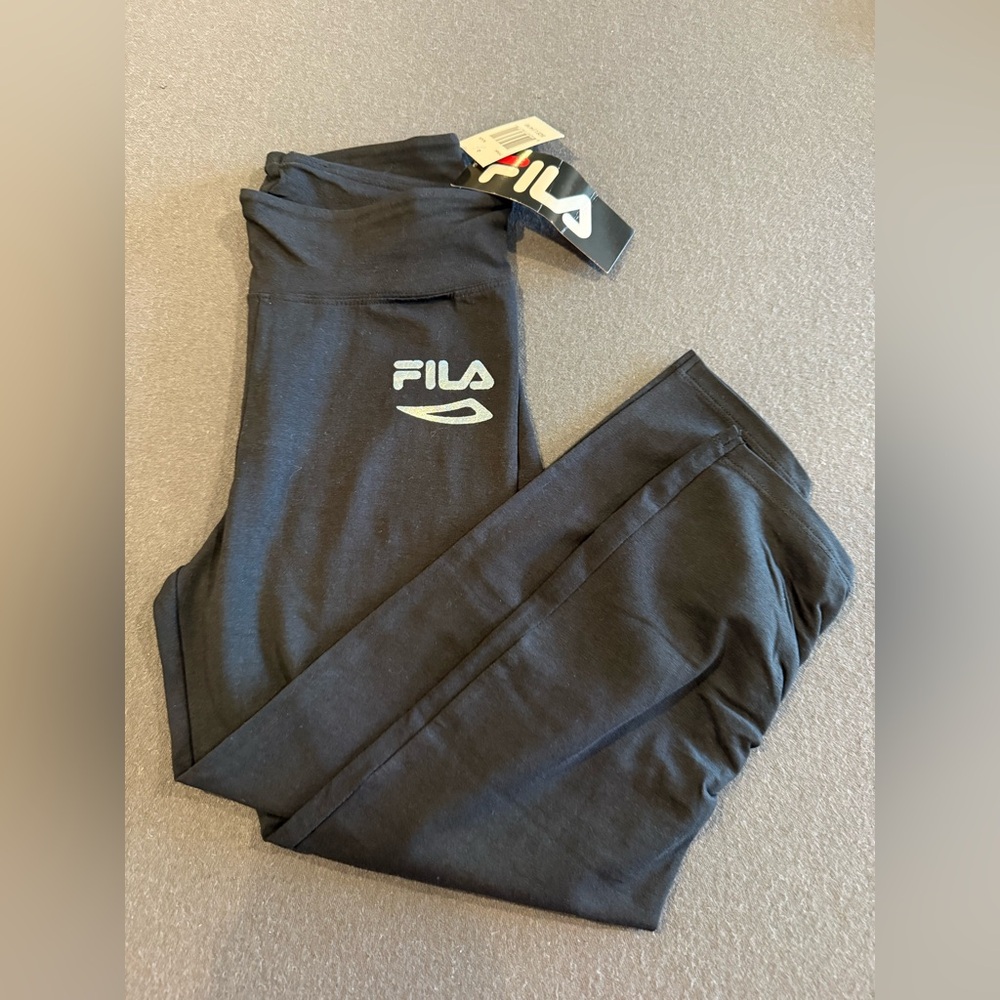 Fila Black Leggings NWT - Girls Large (14-16)